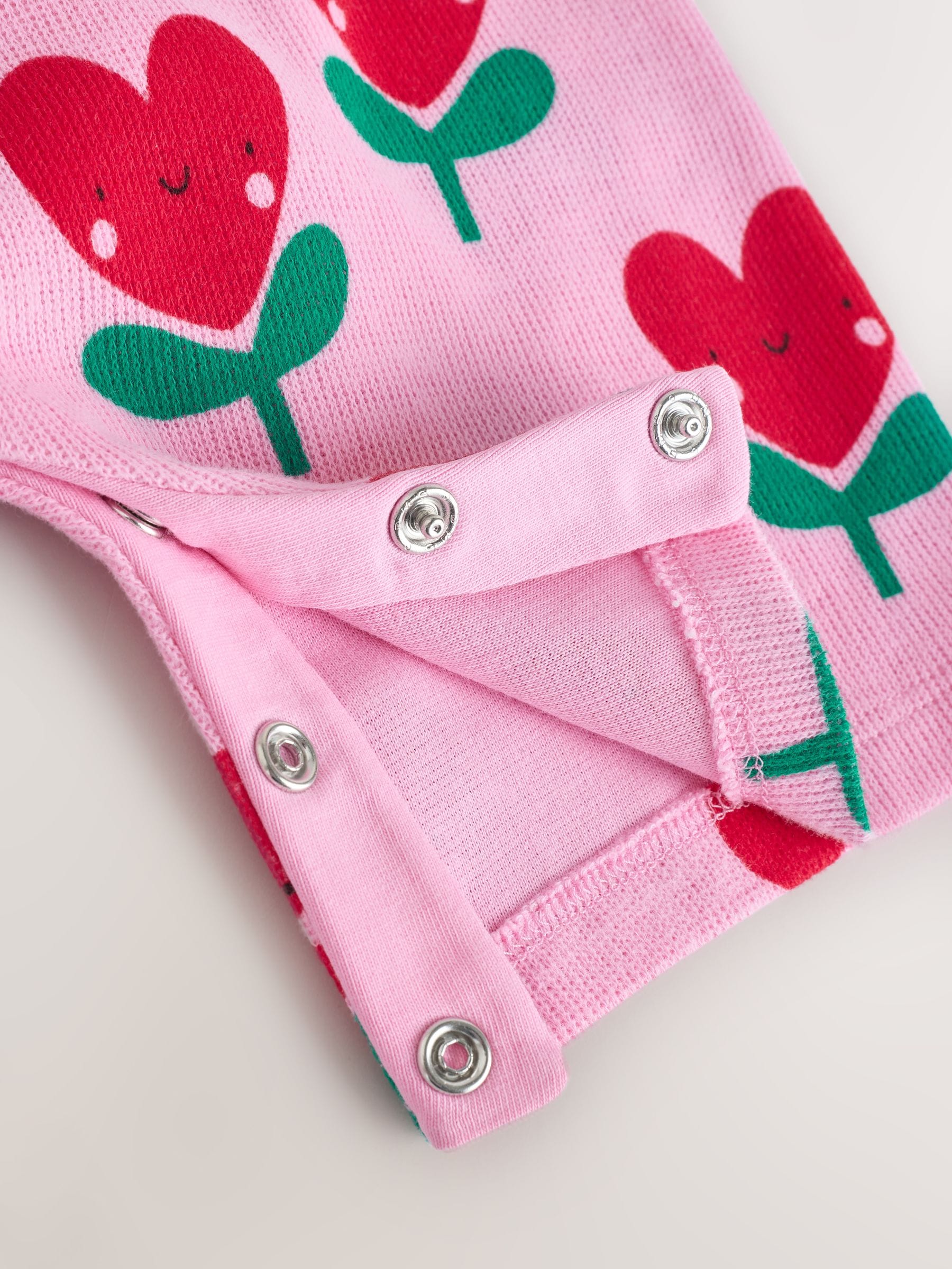 Roze - Baby Set van bretelbroeken en Bodysuits met Lange mouwen, 2 Pieces (0mnd -3jr)
