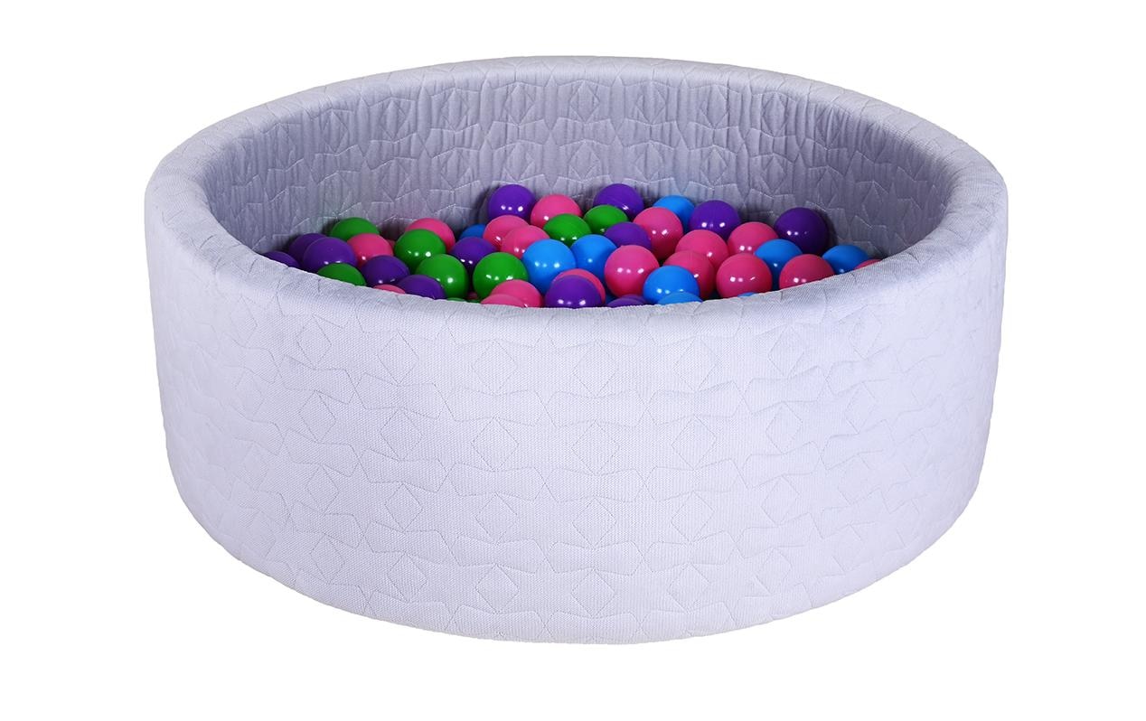 Knorrtoys® Bällebad »soft - Cosy geo Grey«