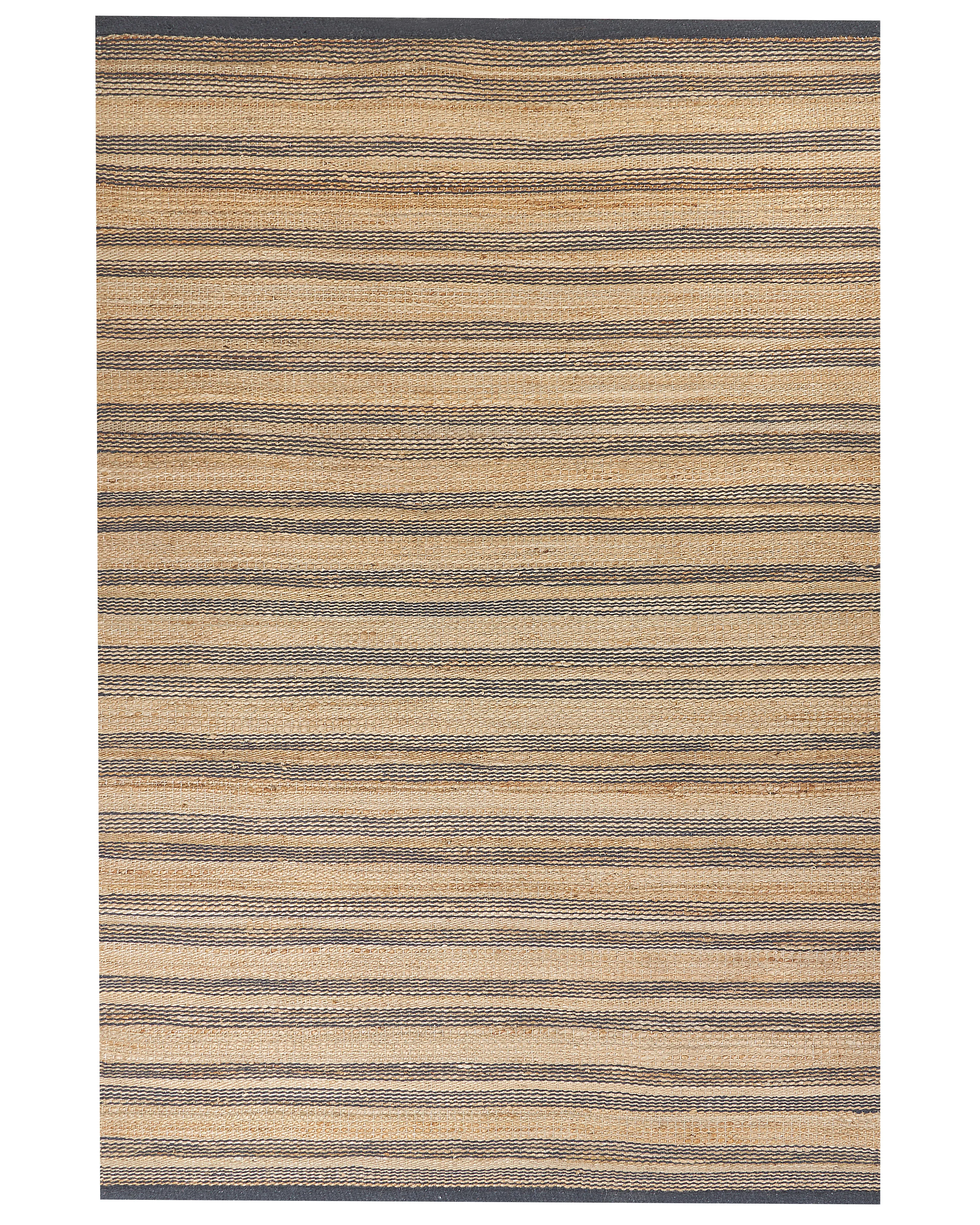 Vloerkleed BUDHO Beige 160 x 230 cm Jute
