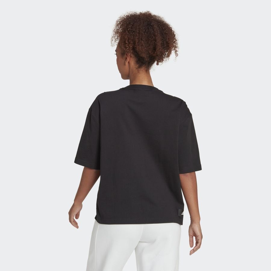 adidas T-Shirt Future Icons Badge of Sport - Noir/Blanc Femme