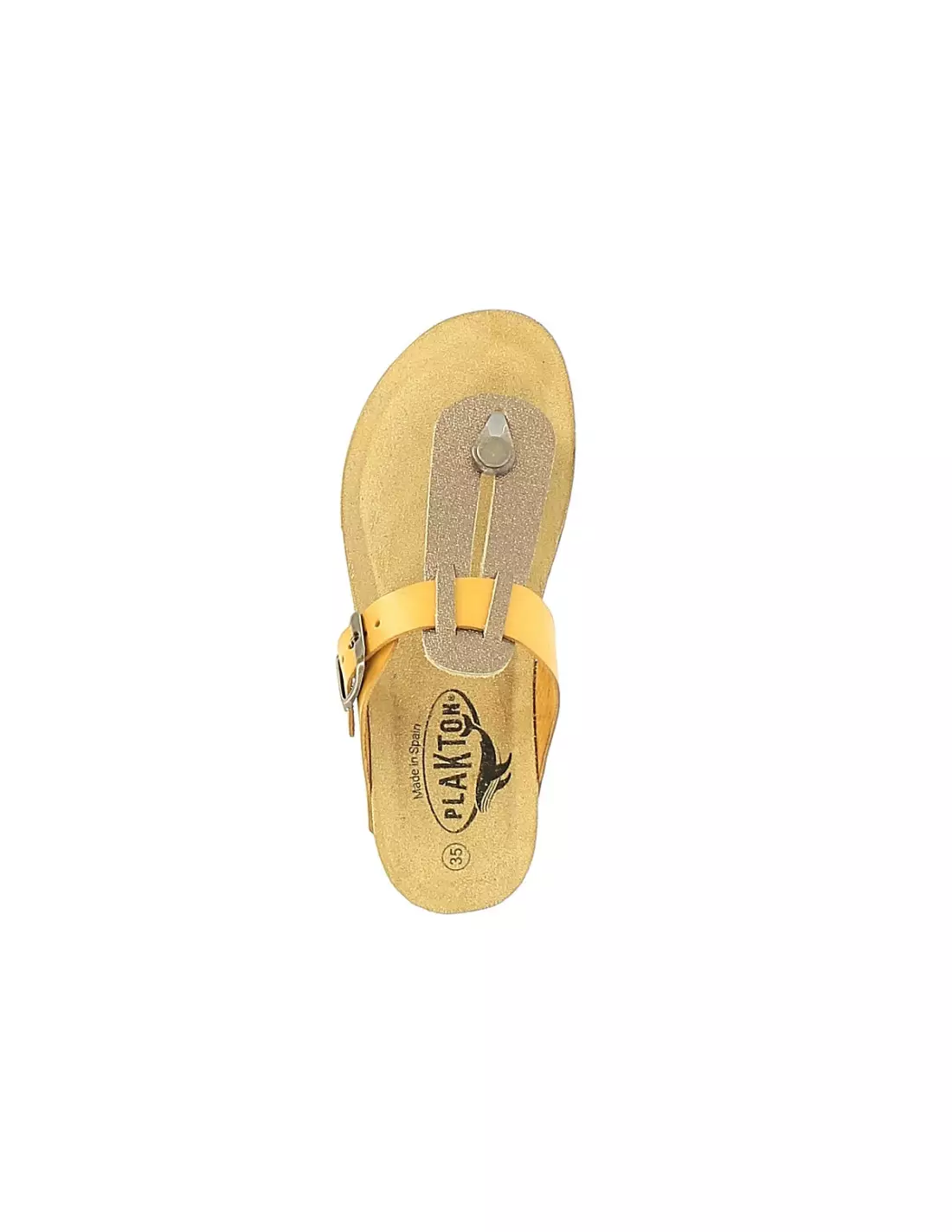 PLAKTON MEMENTO - Sandales & nu-pieds Broncevanilla