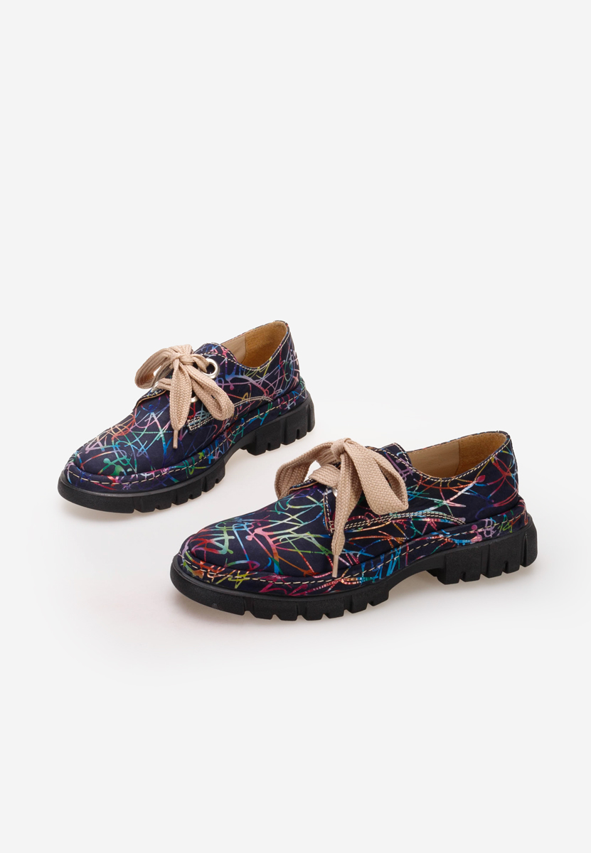 Chaussures casual femme en cuir multicolores Dasha V3