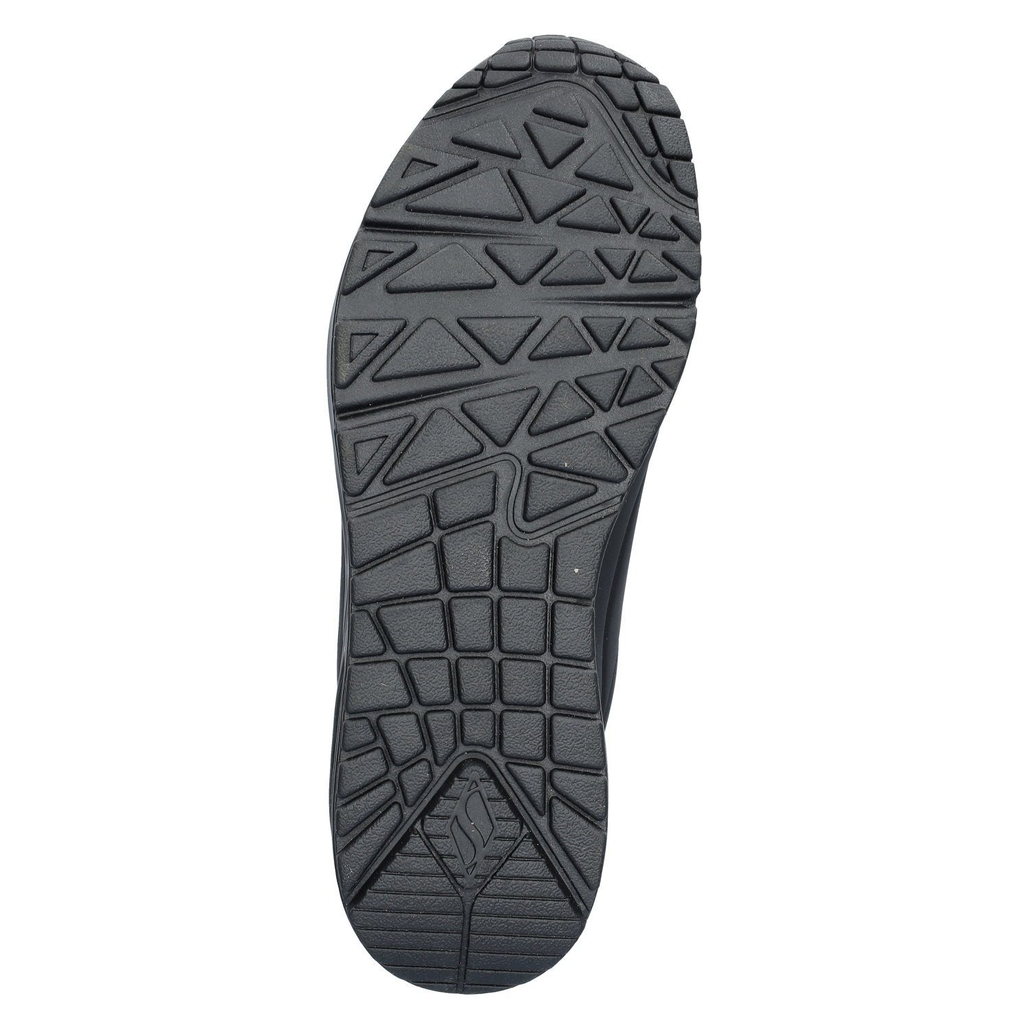 Street Uno dames sneaker Skechers Zwart