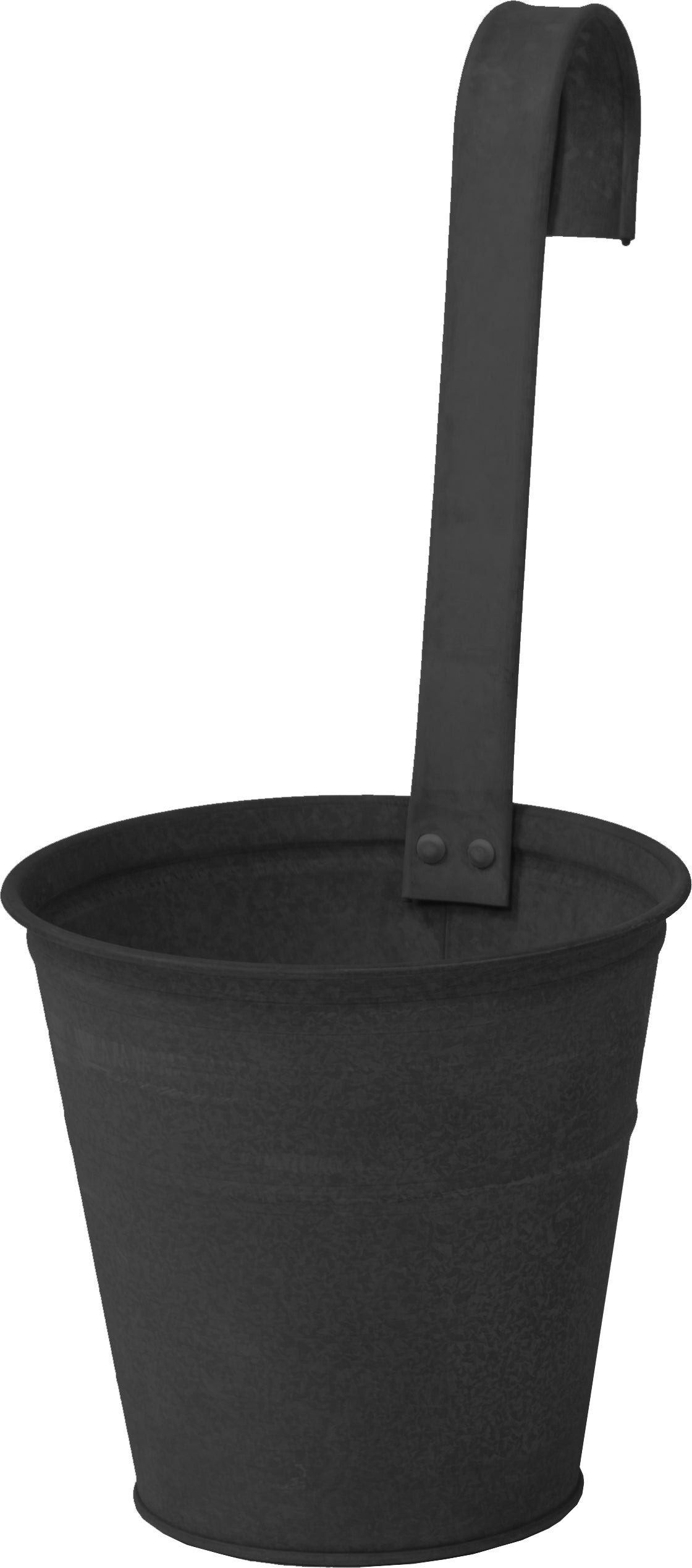 Mega Collections hangpot Vintage zwart D 13 H 28 cm