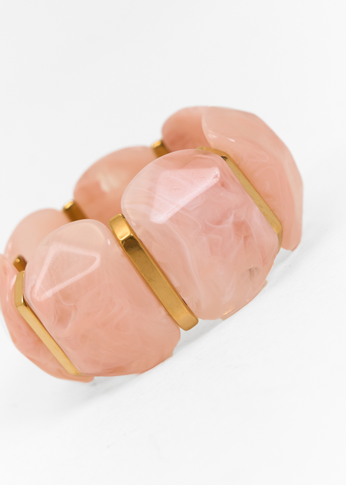 Susan armband lichtroze