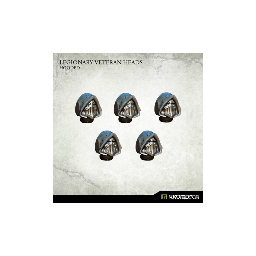 Legionary Veteran Heads: Hooded