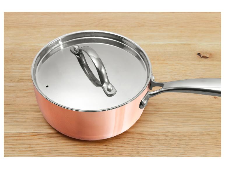 Koperen steelpan 16 cm