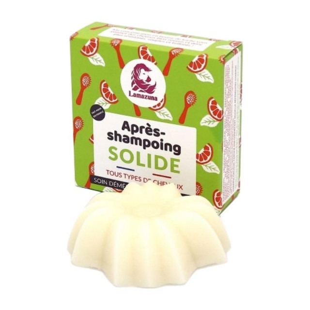 Après-Shampoing solide tous types de cheveux LAMAZUNA