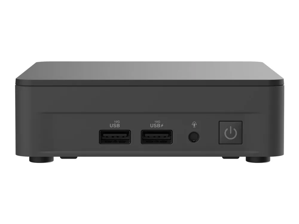 ASUS NUC 13 PRO RNUC13ANKI300002I - Barebone - mini PC 1 x Core i3 i3-1315U / op til 4.5 GHz - RAM 0 GB - UHD Graphics - IEEE 802.11ax (Wi-Fi 6E), Gigabit Ethernet, 2.5 Gigabit Ethernet, Bluetooth 5.2 - sort