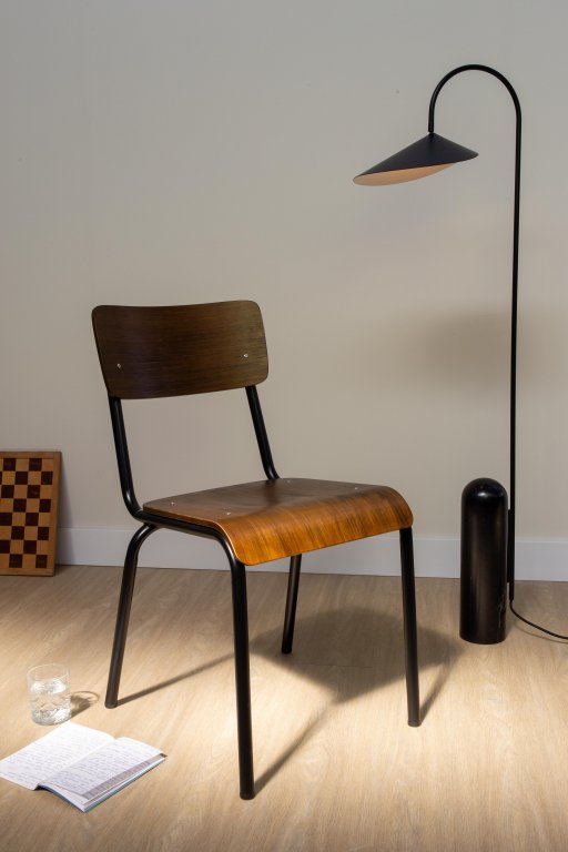 Ferm Living Arum vloerlamp zwart