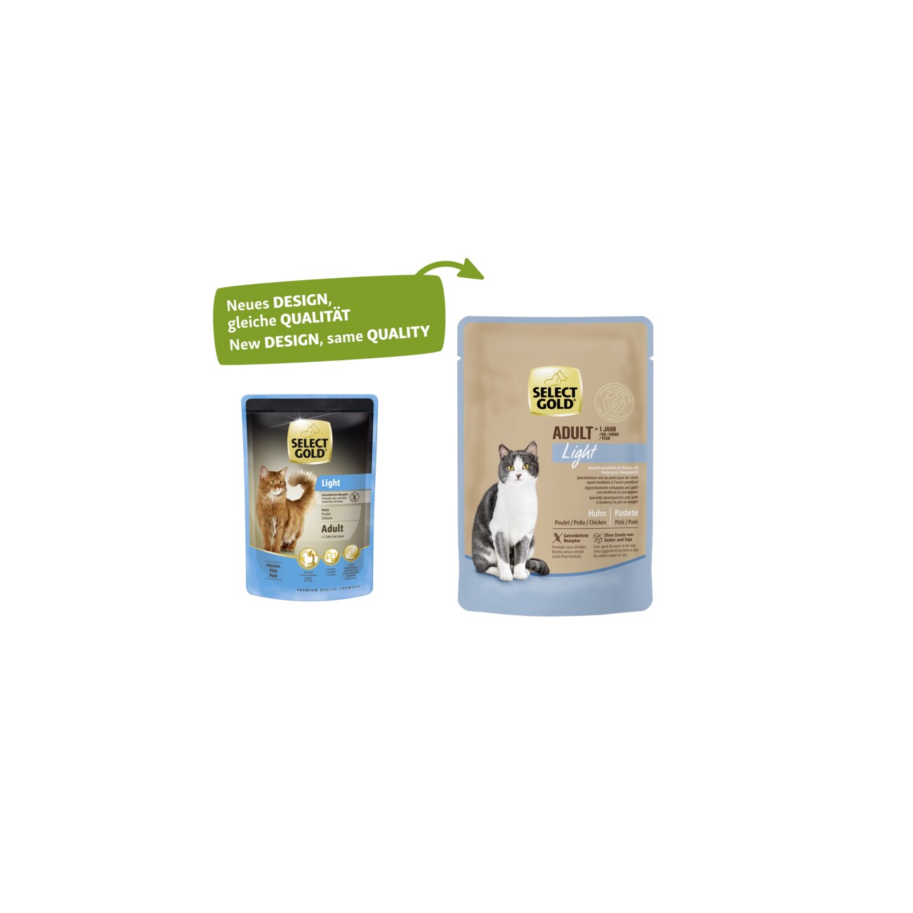 SELECT GOLD Adult Light 12x85 g
