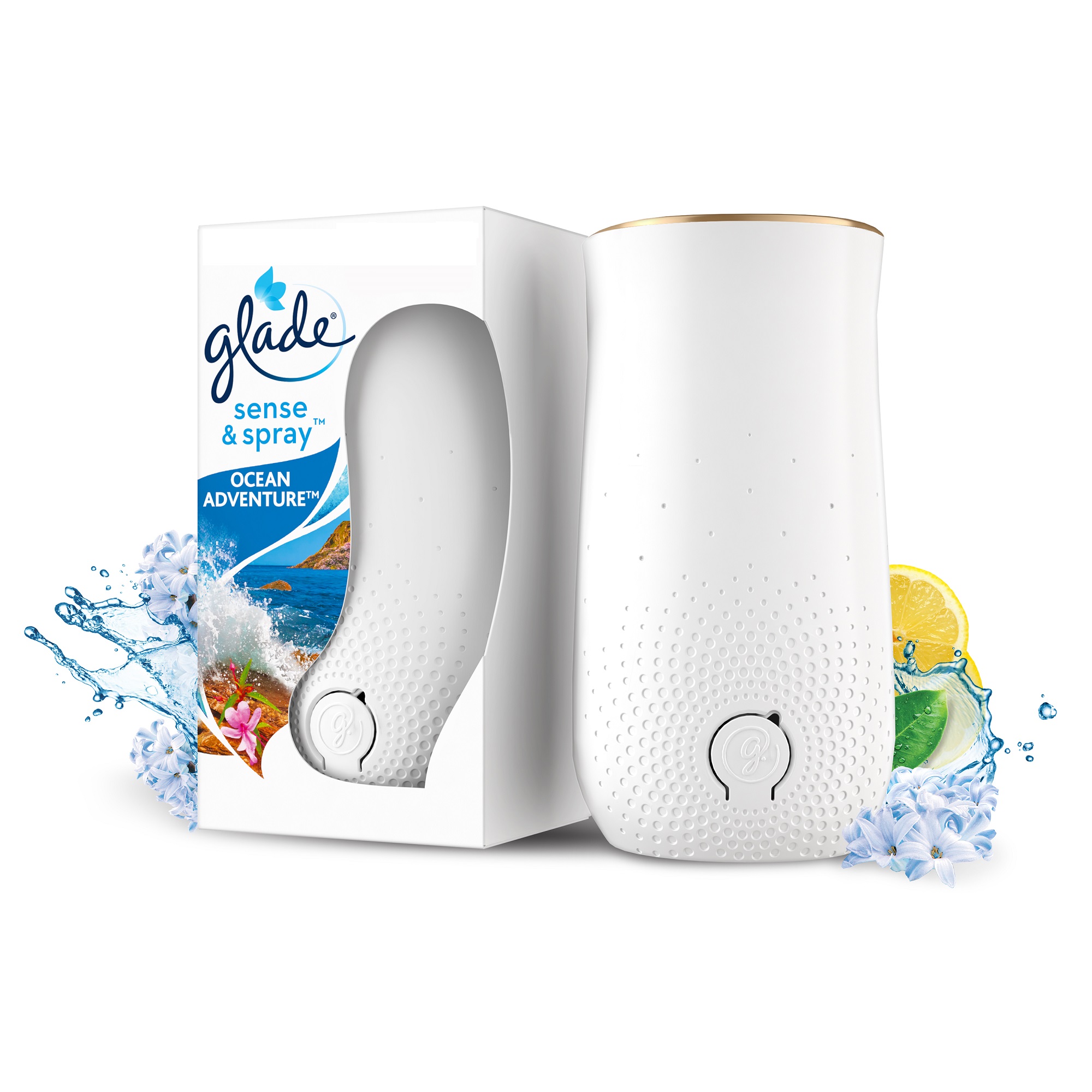 AMBIENTADOR SENSE&SPRAY APARELHO GLADE OCEAN ADVENTURE 18ML