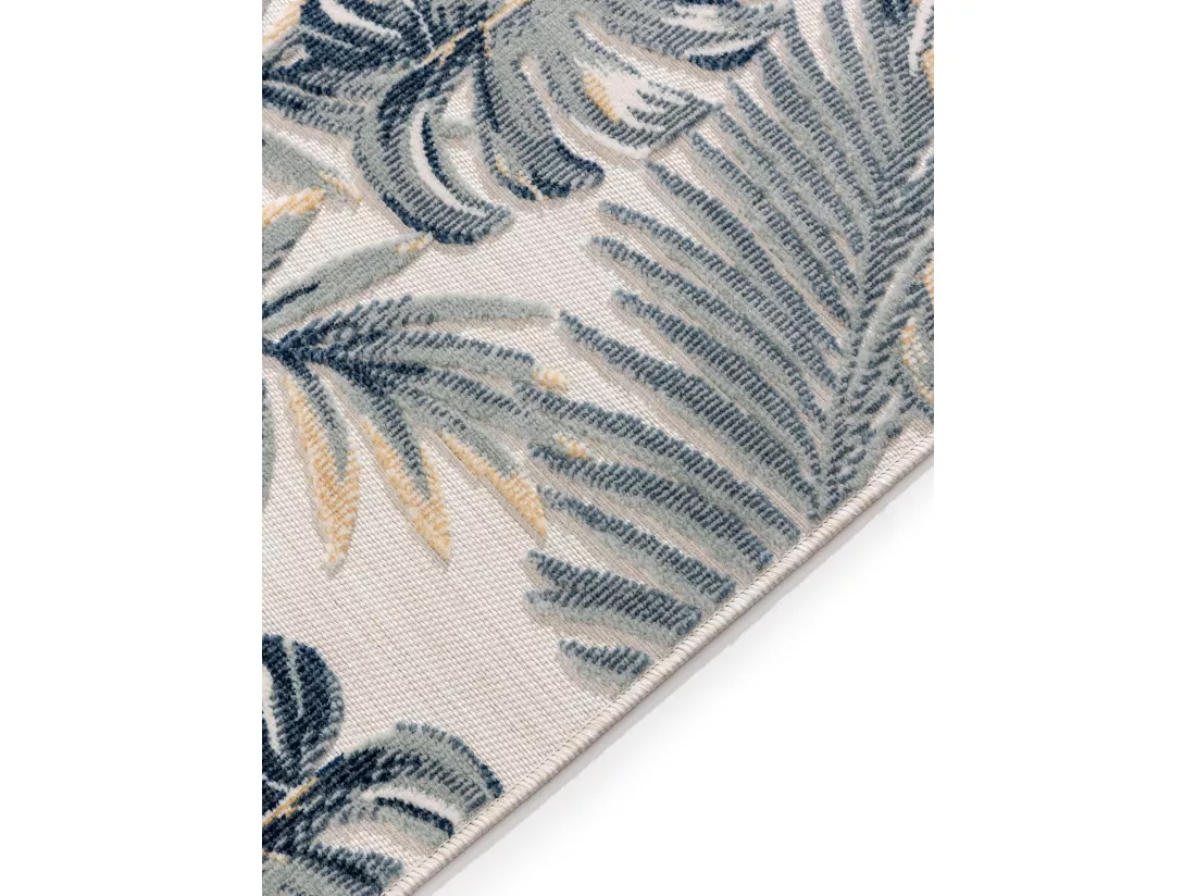 Tapis d'extérieur & intérieur Flora Multicouleur 80x250 cm