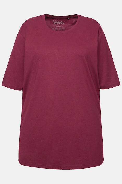 T-Shirt, Rundhalsausschnitt, Relaxed, Halbarm