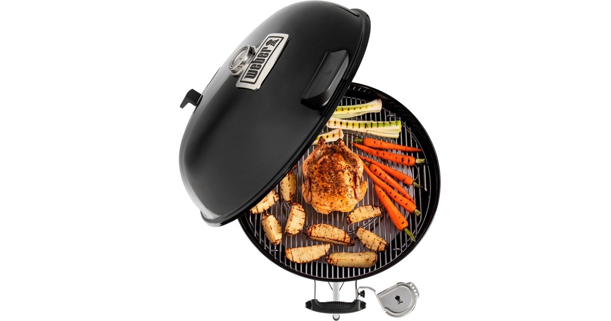 WeberMaster-Touch GBS Premium SE E-5775 houtskoolbarbecue  (Zwart, Ø 57 cm)