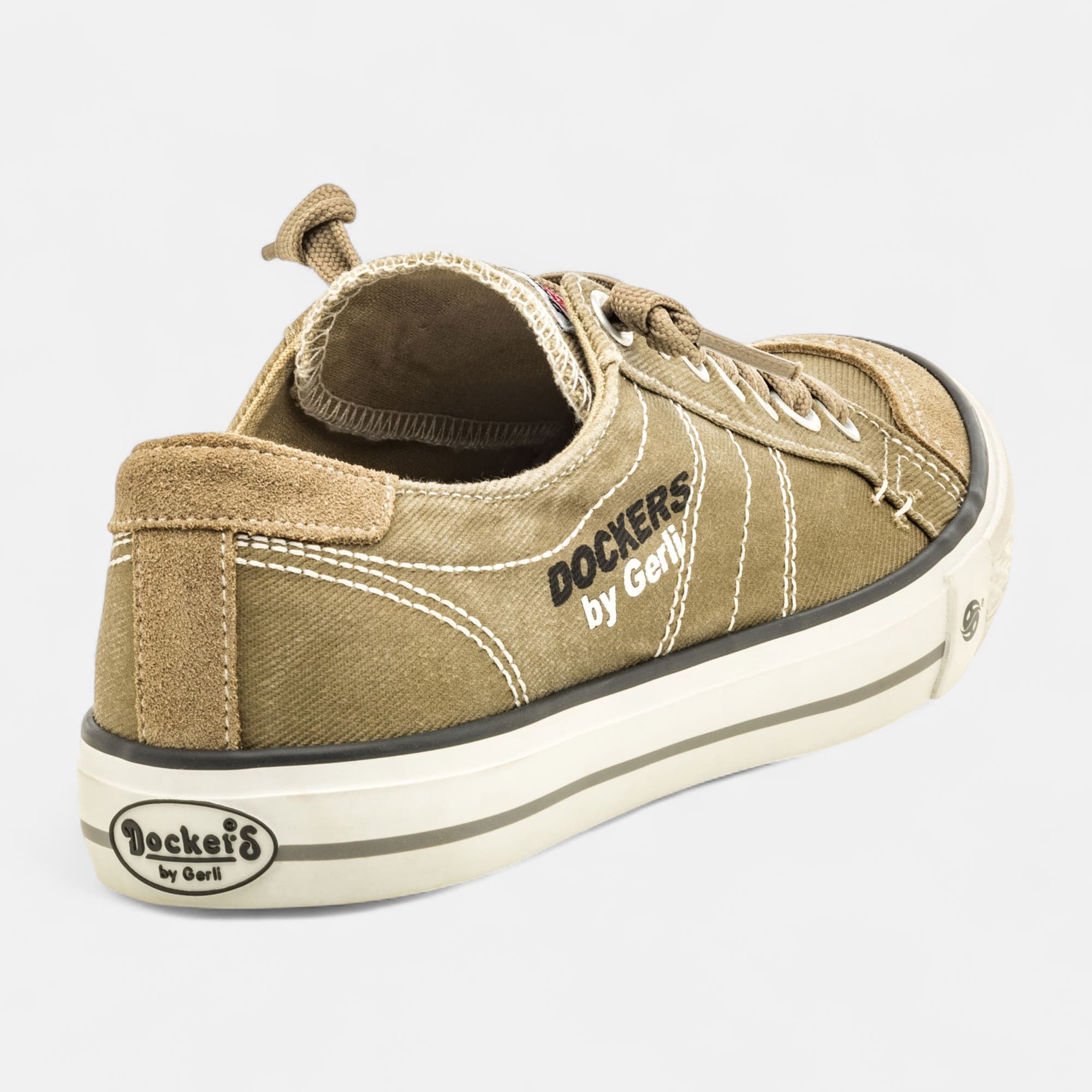 Baskets en toile Homme beige