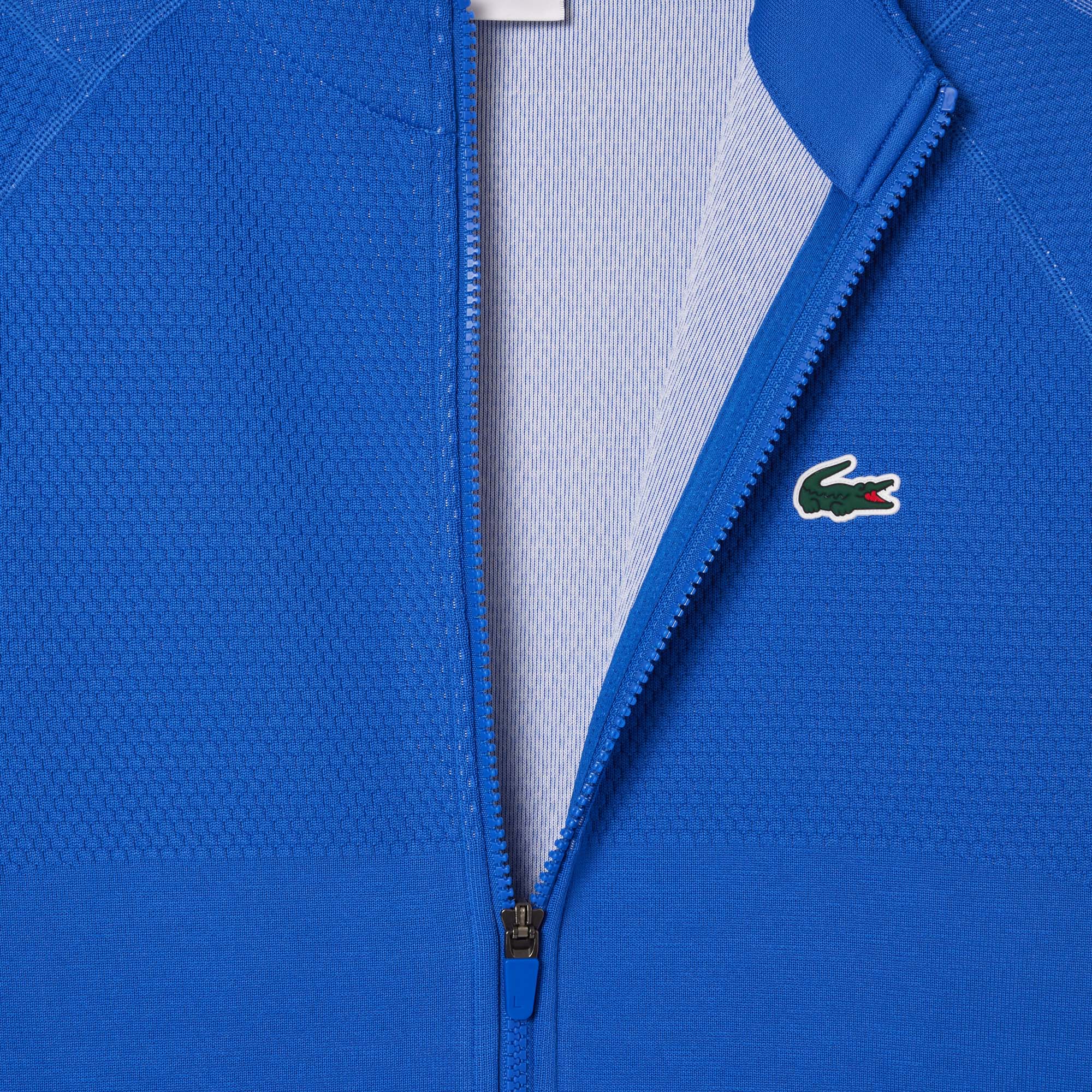 Sport-Jacke LACOSTE TENNIS x Novak Djokovic Sweatshirts - Blau - Lacoste - Herren