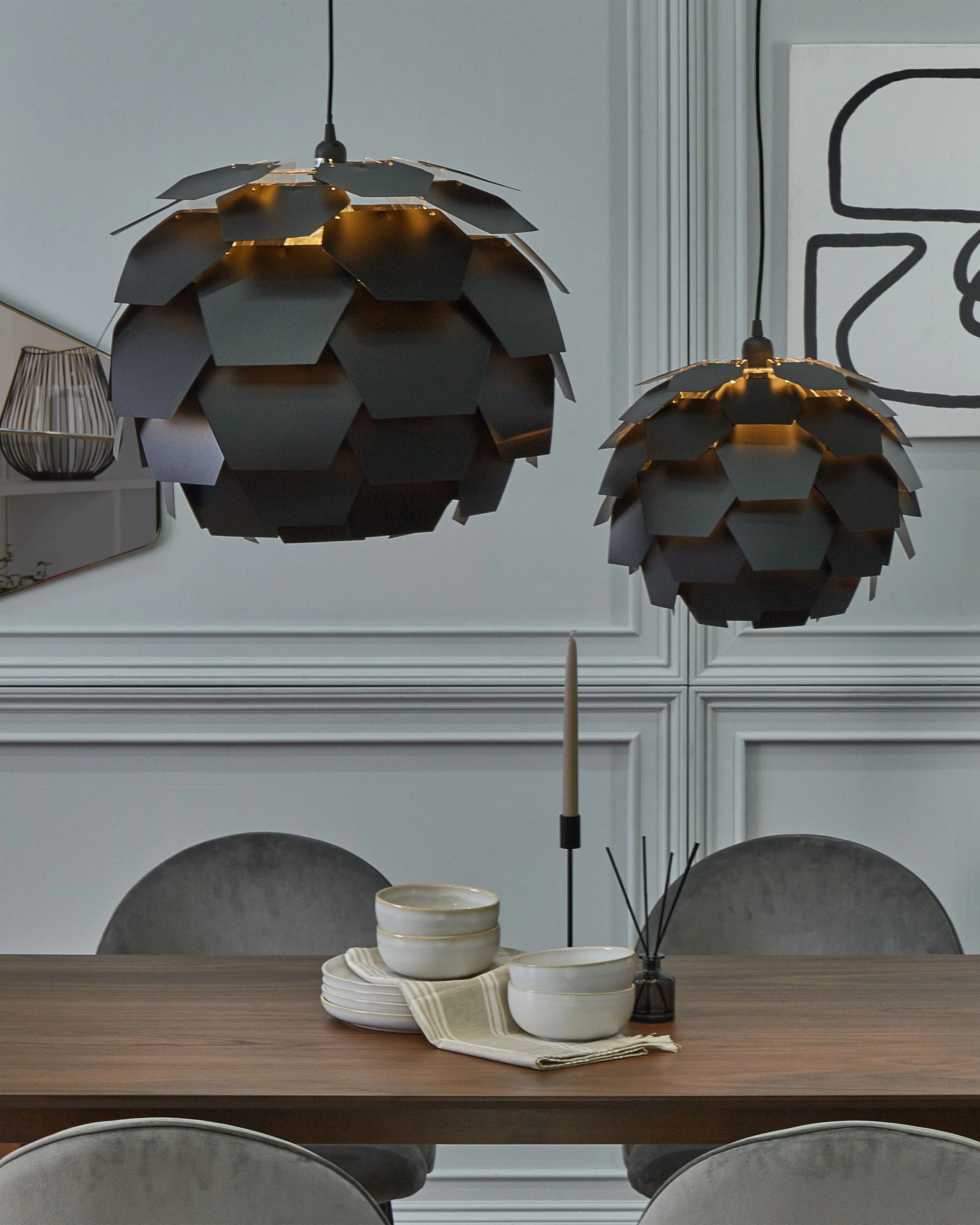 Hanglamp SEGRE S Zwart