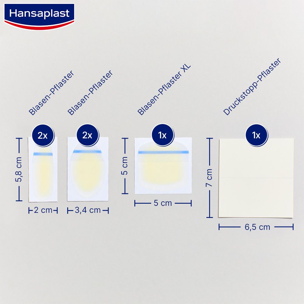 Hansaplast Blasen-Pflaster SOS Mix Pack