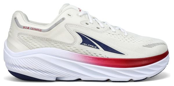 Chaussures de Running Altra Via Olympus Blanc Bleu Rouge 47