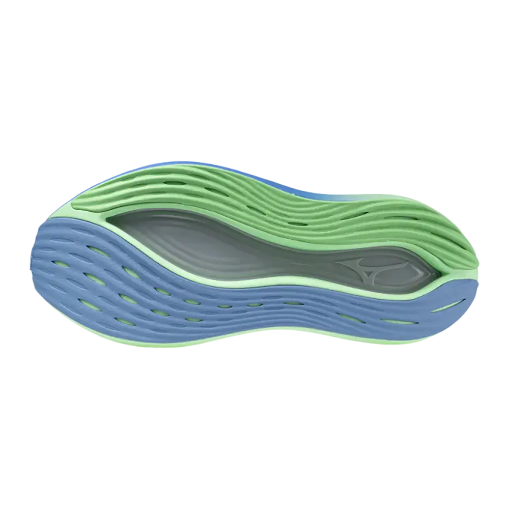 Mizuno Neo Vista Hardloopschoenen Wit/Blauw/Groen Heren