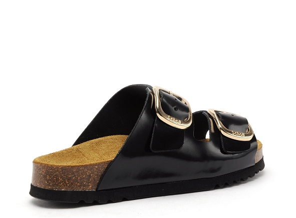 Scholl mules et sabots plats femme noel 31524 noir