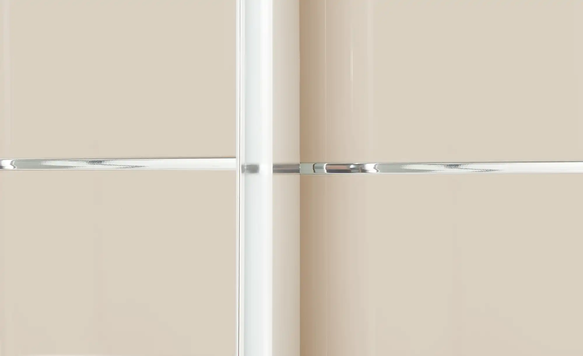 Schwebetürenschrank Ensenso Glas