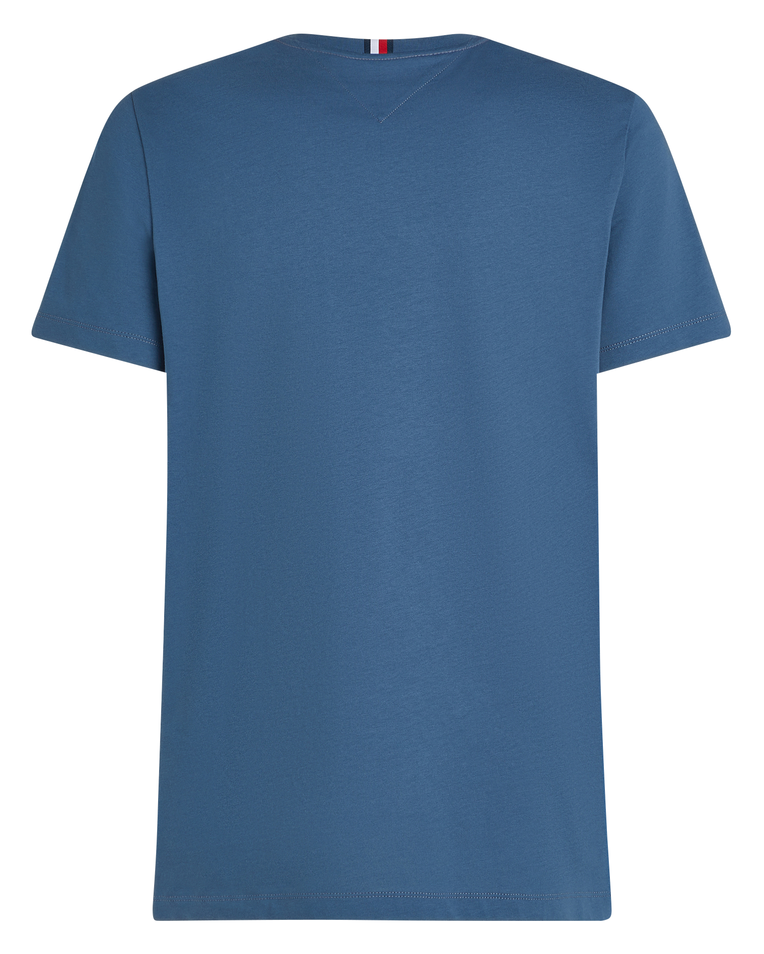 Tee-shirt à logo brodé en coton | Bleu