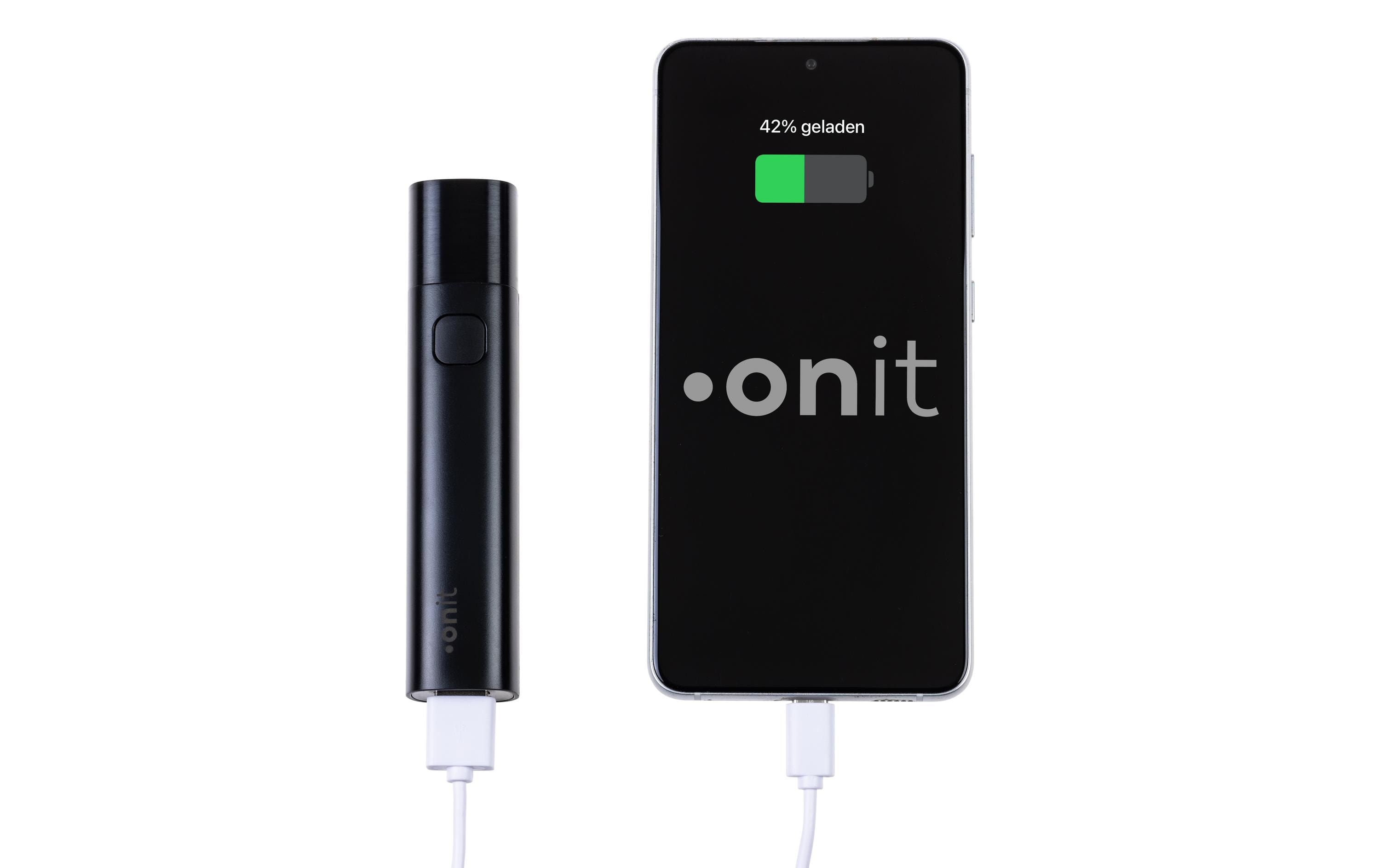 Powerbank Flash Mini 3000 mAhKleine Powerbank mit LED-Taschenlampe