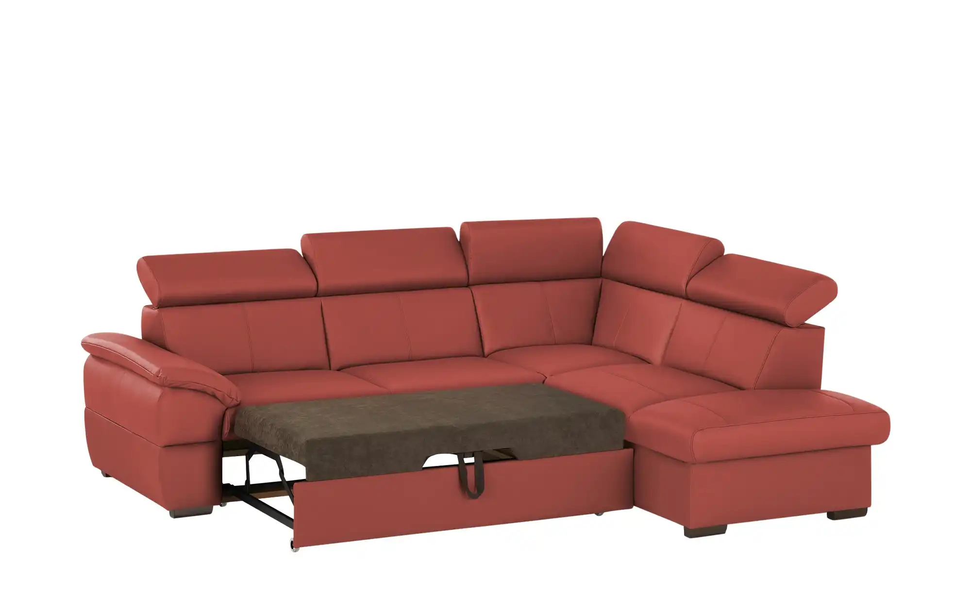 uno Ecksofa aus Echtleder Town