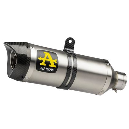 Silencieux Arrow Titane thunder embout carbone - Gris