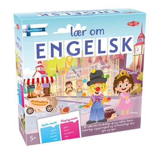 Tactic Lær Om Engelsk Billedkort