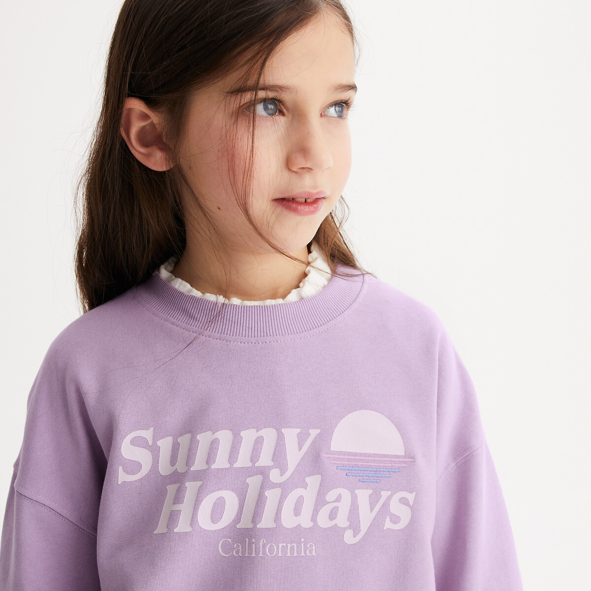COLEÇÕES LA REDOUTE<br>Suéter Flemton com gola redonda