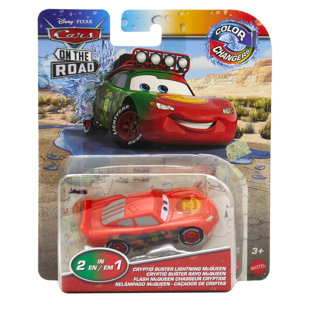 & Pixar Cars Farbwechsel-Charakterauto-Krypta