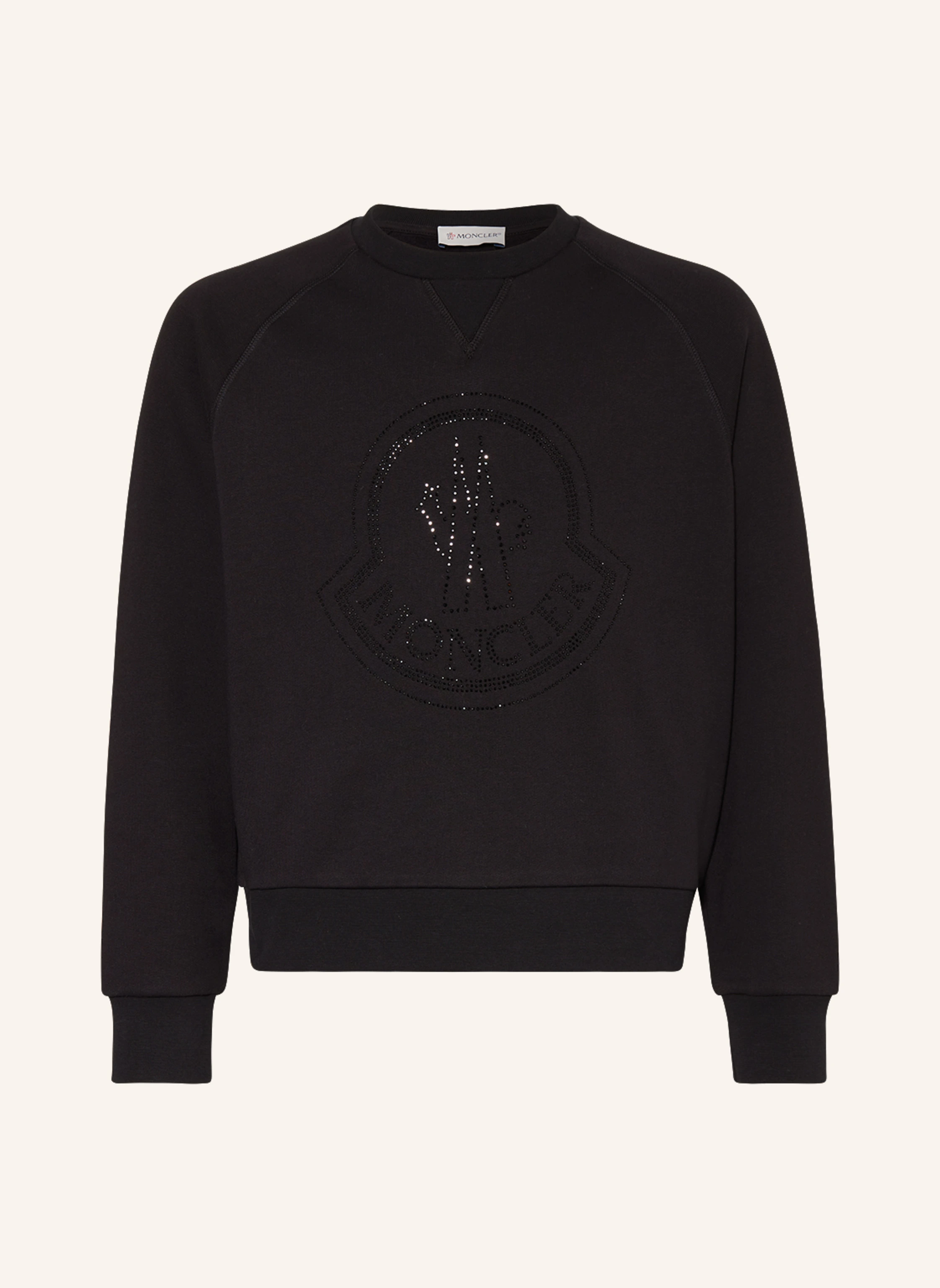 MONCLER enfant Sweatshirt mit Schmucksteinen