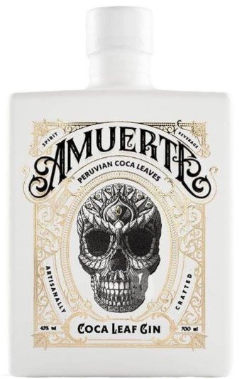 Amuerte Coca Leaves Gin White Edition 70 cl