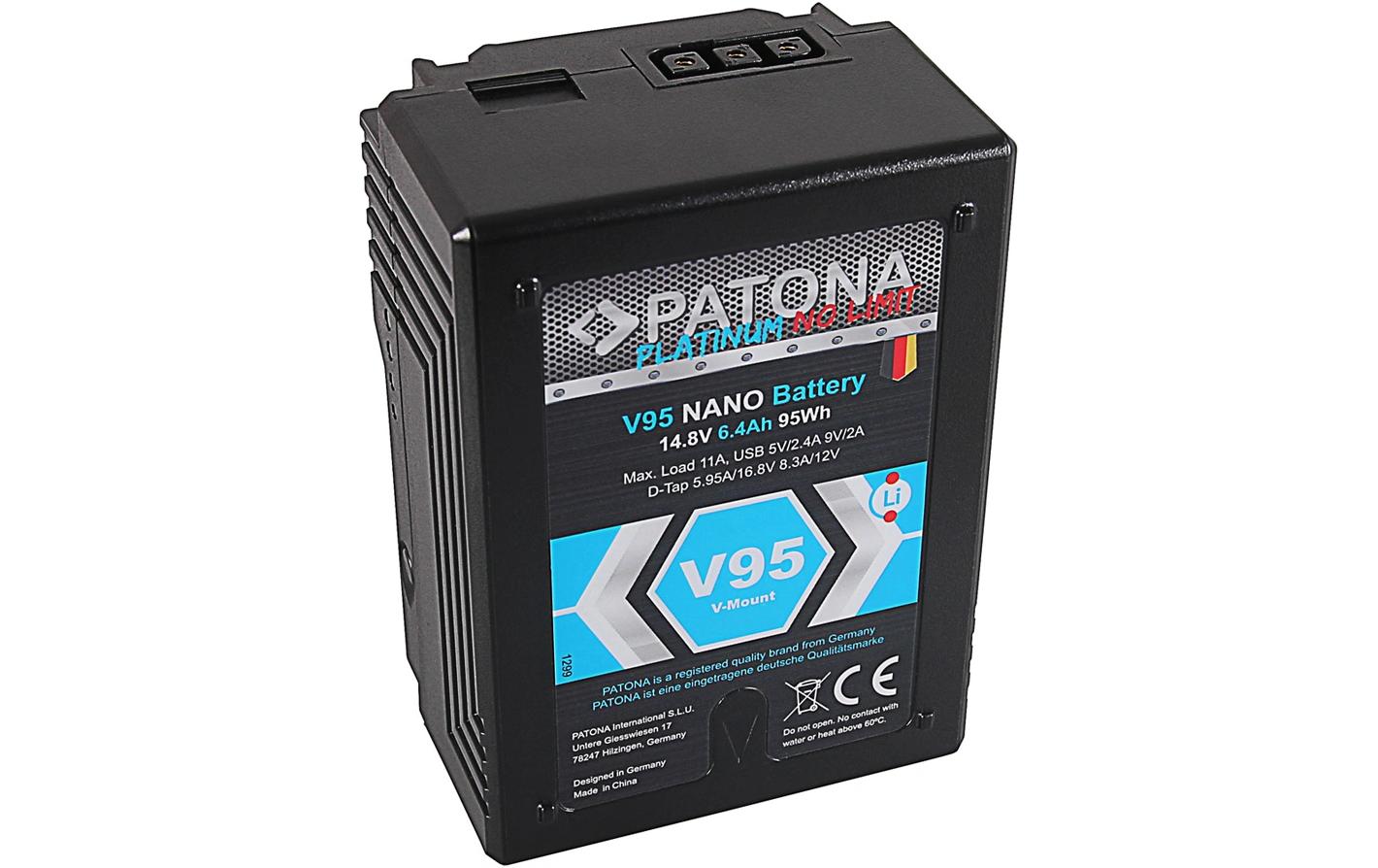 Platinum NANO Akku für Sony DSR 600P<br>Platinum NANO Batteriesatz für Sony