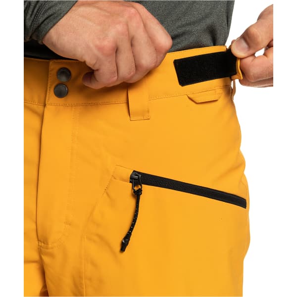 Pantalon snowboard QUIKSILVER BOUNDRY PT MINERAL YELLOW