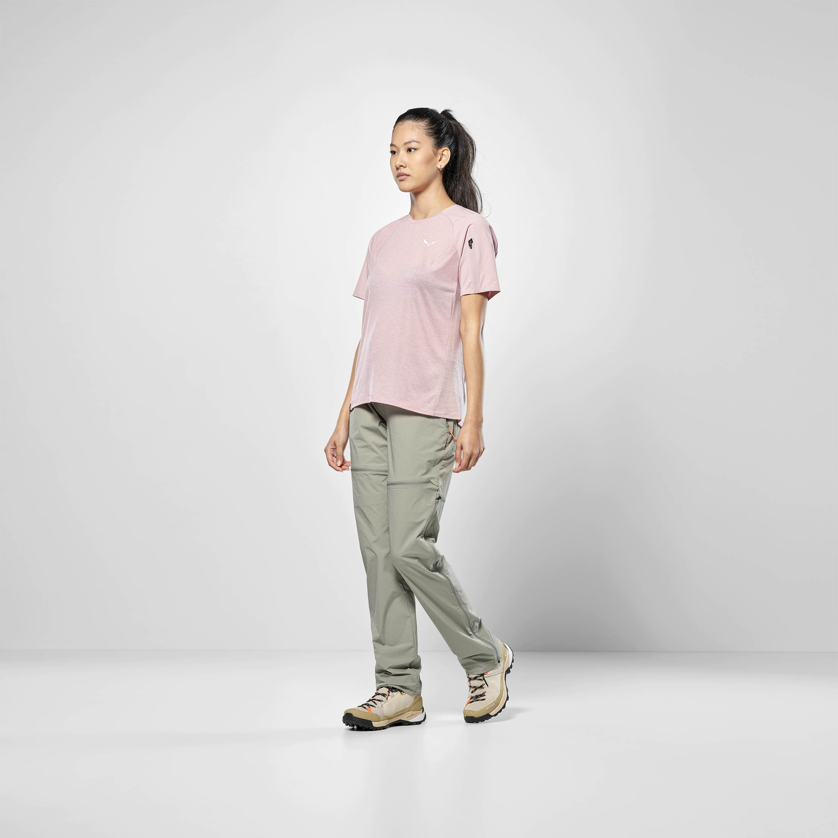 Puez Merino Hybrid T-Shirt Damen
