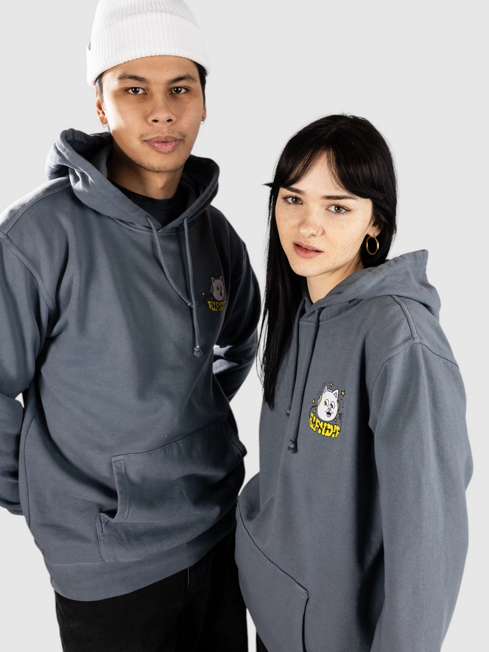 RIPNDIP Shroom Song Hoodie charcoal