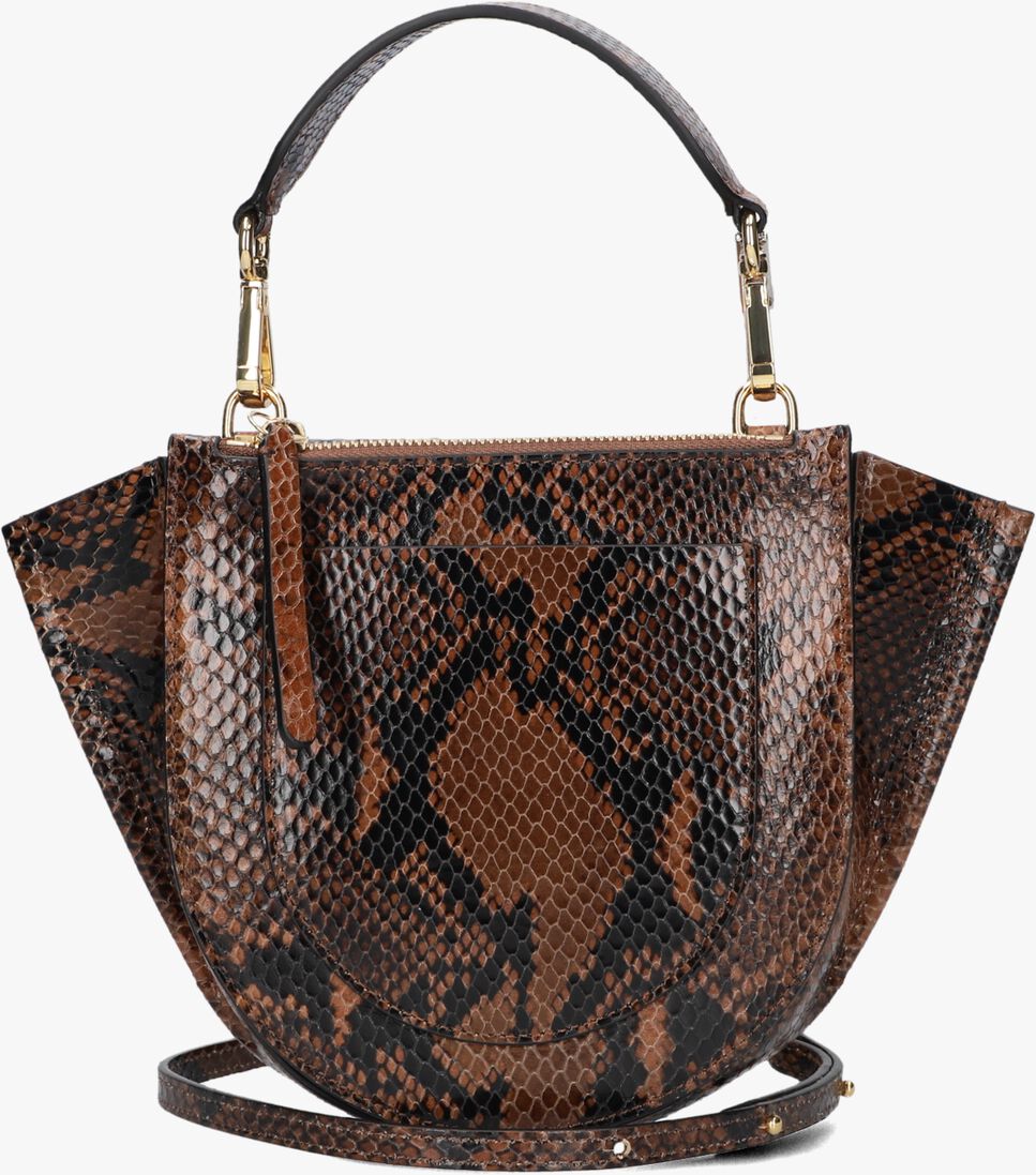 bruine wandler schoudertas hortensia bag mini