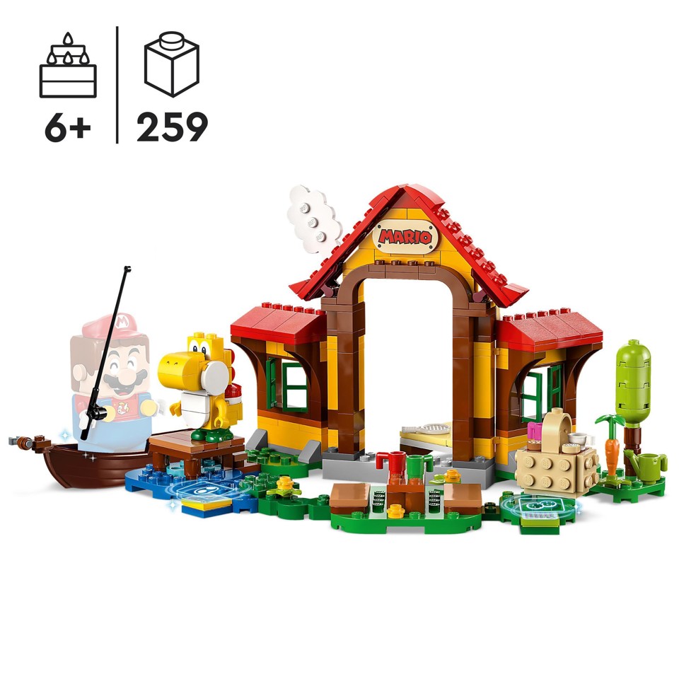 LEGO Super Mario - Skovtur ved Marios hus – udvidelsessæt (71422)
