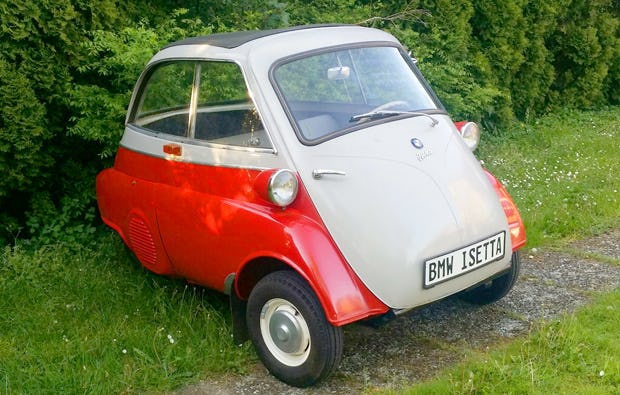 Oldtimer fahren in Hannover mit der Isetta