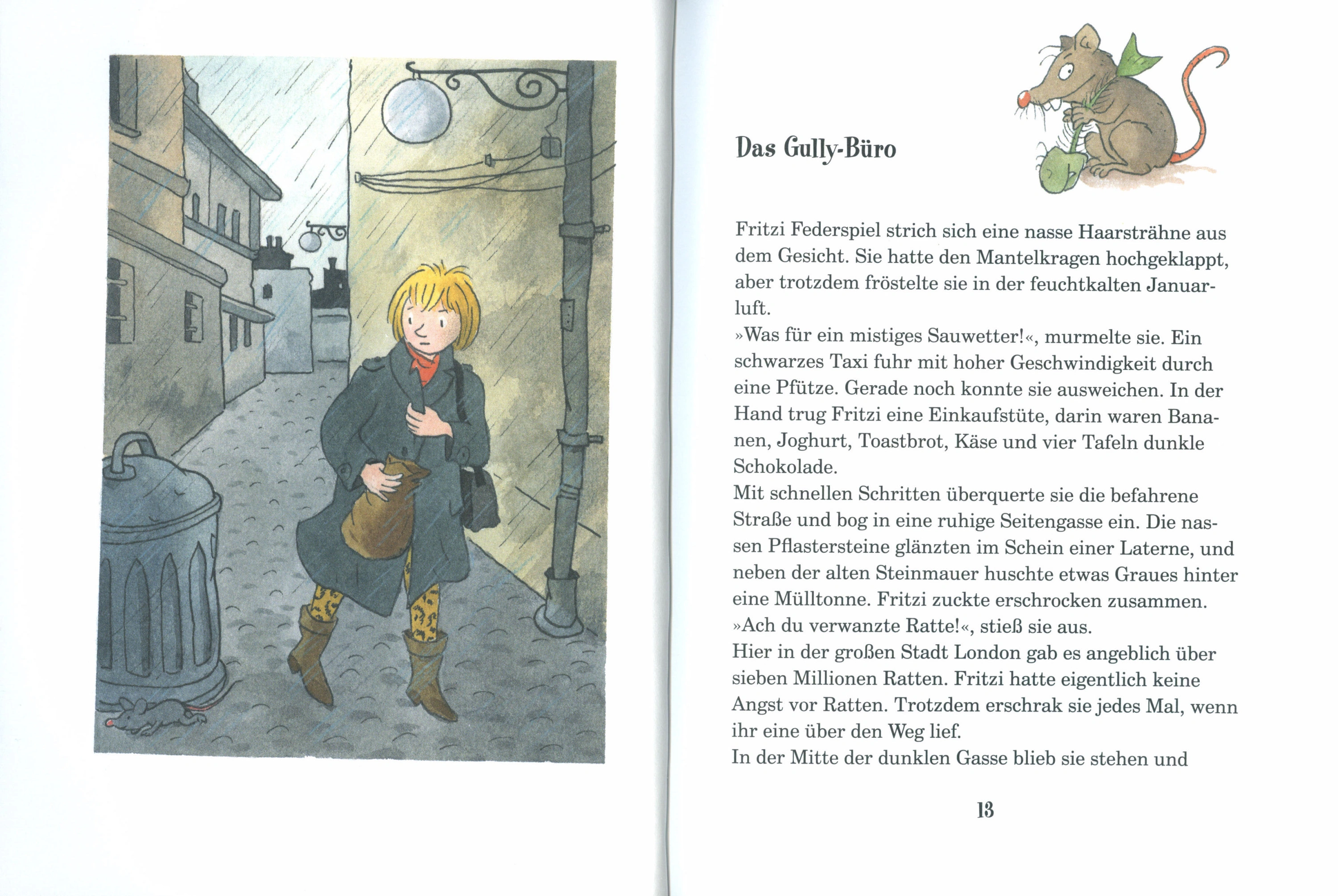 Die Olchis und die Gully-Detektive von London / Die Olchis-Kinderroman Bd.7