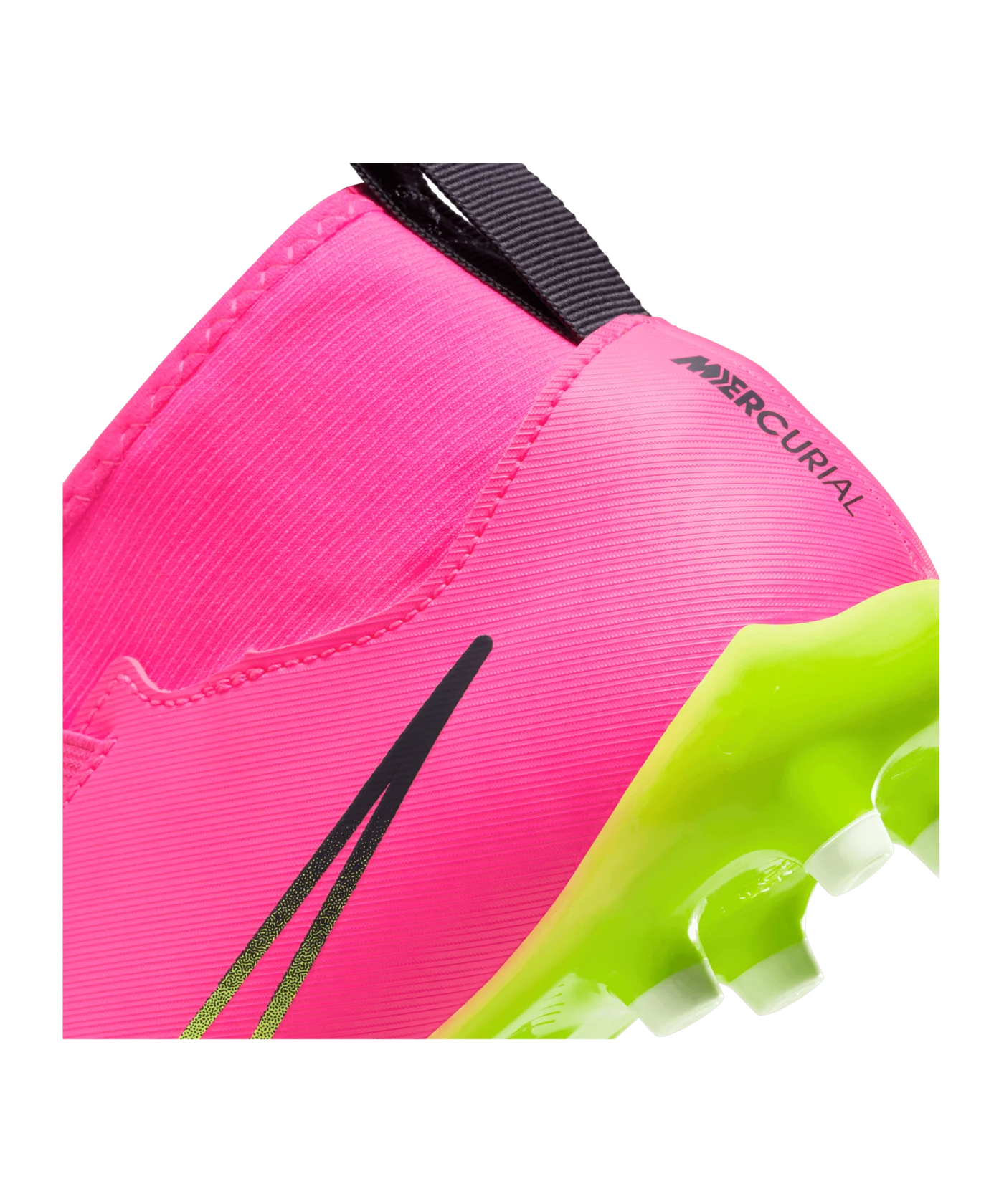 Nike Jr Air Zoom Mercurial Superfly IX Academy FG/MG Luminous Kids Pink Gelb F605