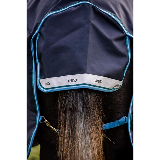 Deken Horseware Amigo Bravo 1200D 50gr Donkerblauw-turquoise