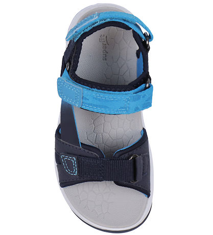 Superfit Sandalen - Criss Cross - Blau/Türkis Grün