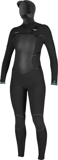 O'Neill Womens Psycho Tech 6/4 CZ m/Hætte Vinter Våddragt