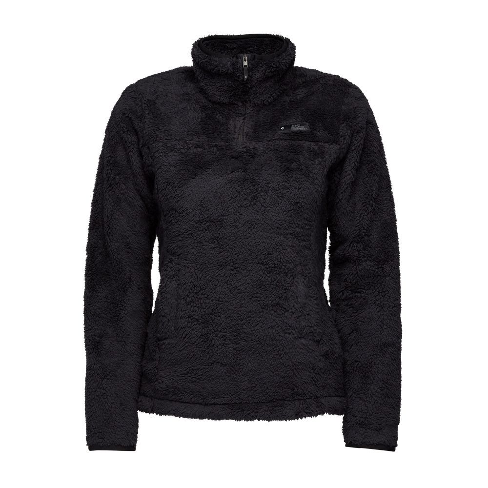 Black Diamond ROADIE 1/4 ZIP - Polaire Femme black