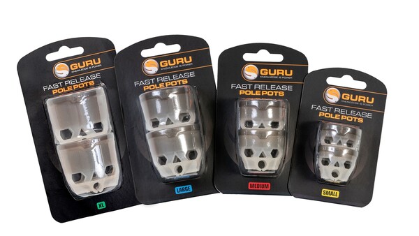 Coupelles Guru Fast Release pour canne au coup (2 pièces)